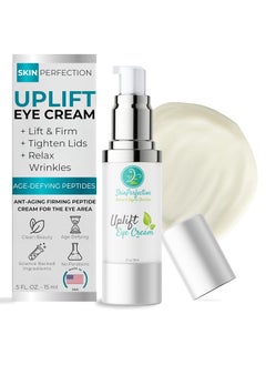 Skin Perfection Revitalize Your Eyes Uplift AntiAging Eye Cream for Dark Circles Wrinkles  Puffiness Copper Cream Peptide Complex Haloxyl Lift Tighten Droopy Lids Argireline Matrixyl Pepha Tight 5 oz 