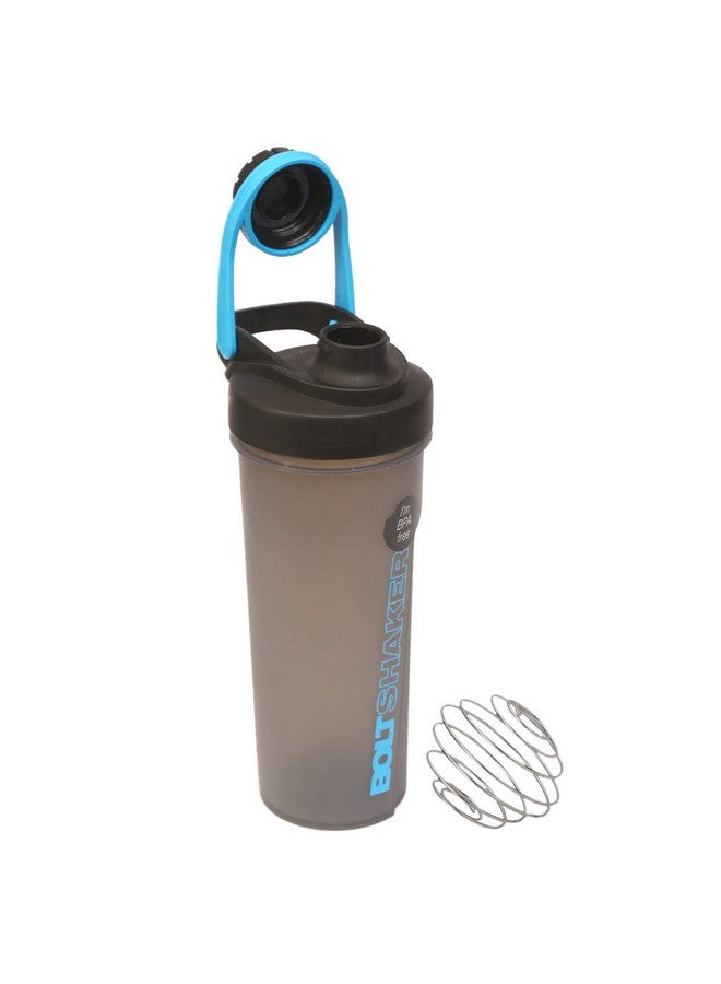 JAYPEE PLUS زجاجة هزازة جايبي بلس بولت مع كرة خلط لشيك البروتين | هزازات بروتين للرجال والنساء | زجاجات هزازة | خالية من BPA 700 مل، زرقاء - Image 4