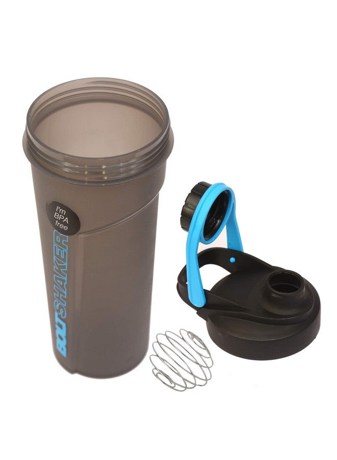 JAYPEE PLUS زجاجة هزازة جايبي بلس بولت مع كرة خلط لشيك البروتين | هزازات بروتين للرجال والنساء | زجاجات هزازة | خالية من BPA 700 مل، زرقاء - Image 5