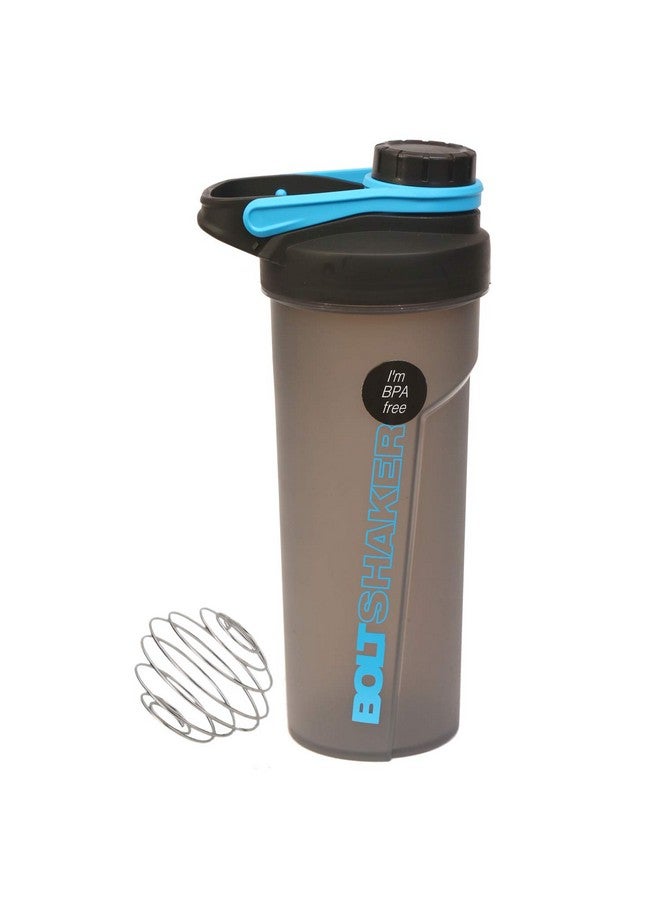 JAYPEE PLUS زجاجة هزازة جايبي بلس بولت مع كرة خلط لشيك البروتين | هزازات بروتين للرجال والنساء | زجاجات هزازة | خالية من BPA 700 مل، زرقاء - Image 1