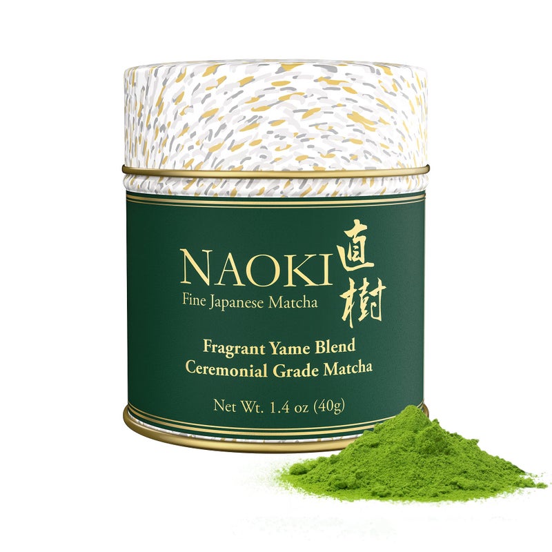 Naoki Matcha Fragrant Yame Blend – Authentic Japanese First Harvest Ceremonial Grade Matcha Green Tea Powder from Yame, Fukuoka (40g / 1.4oz) - Image 1