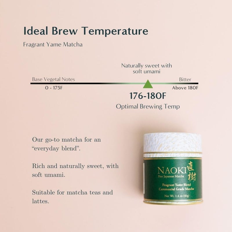 Naoki Matcha Fragrant Yame Blend – Authentic Japanese First Harvest Ceremonial Grade Matcha Green Tea Powder from Yame, Fukuoka (40g / 1.4oz) - Image 5