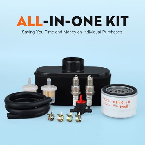 HIPA FR691V Tune Up Kit Compatible with Kawasaki FR730V FR651V FS481V FS541V FS600V FS651V FS691V FS730V 4-Stroke Engine Lawn Mower 11013-0752 Air Filter 49065-7007 Oil Filter - Image 3