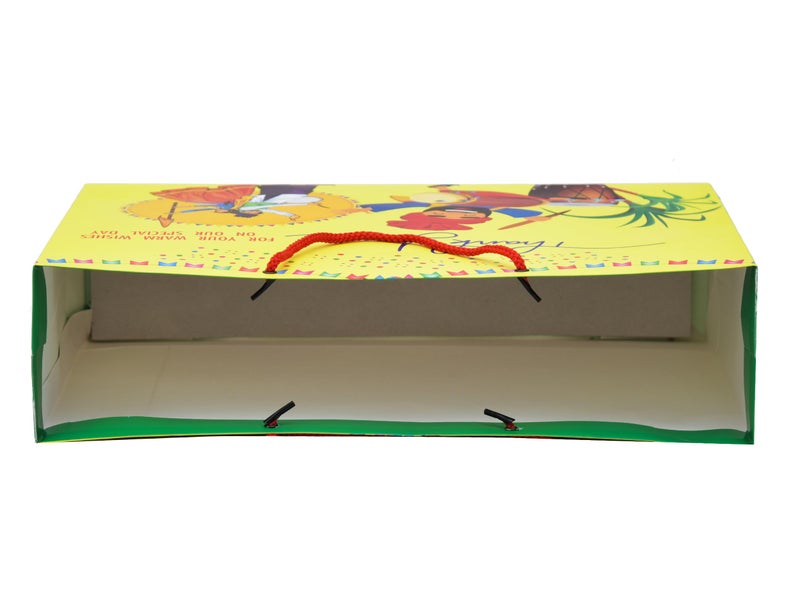 PPJ ® -LOHARI/PUNJABI WEDDING THANK YOU (30 Pcs.) PAPER CARRY BAG, 16 Inch X 12 Inch X 4 Inch for DIWALI/WEDDING/FUNCTION/BIRTHDAY/RETURN GIFTS/CHRISTMAS/GIFT BAGS/GIFT COVERS (Pack of 30) - Image 5