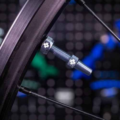 Muc Off Muc-Off Tubeless Valves, Grey 44mm - Tubeless Valve Stems with Valve Core Removal Tool for Tubeless Tires - Includes Presta Valve Stem Caps - Image 5