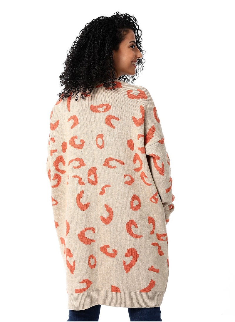 Caesar - Womens Wool Open Cardigan - Image 1