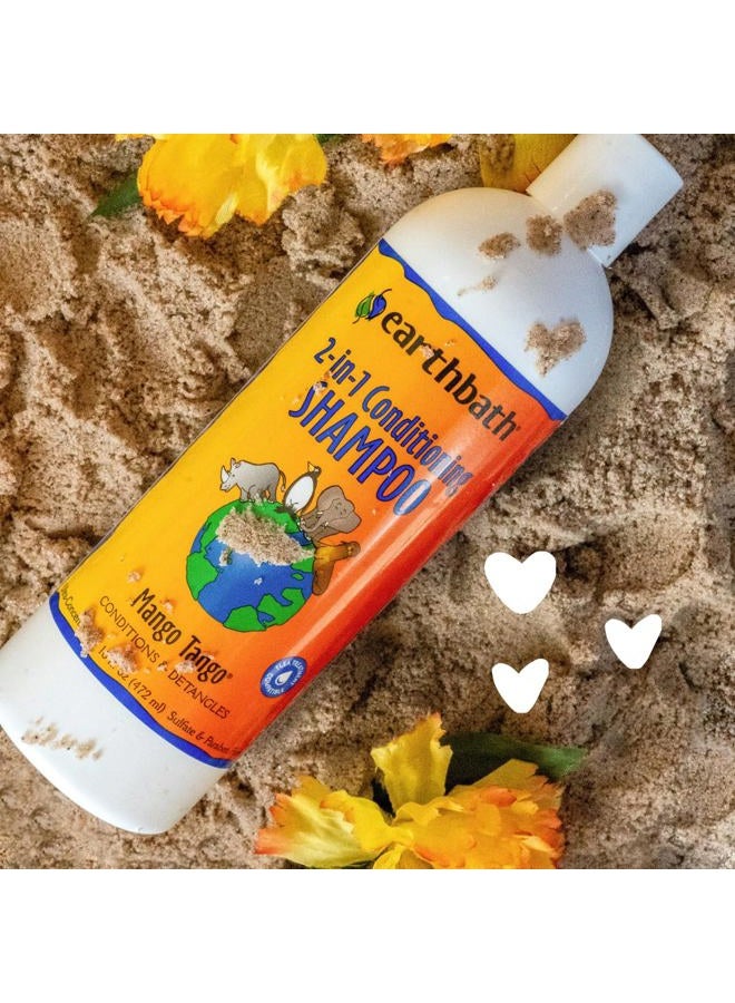 earthbath, Mango Tango 2-in-1 Conditioning Shampoo & Spritz - Cruelty Free Dog Shampoo and Conditioner, Made in USA, Gentle Dog Conditioner, Best Puppy Shampoo & Puppy Supplies, Dog Wash - (1 Set) - Image 5