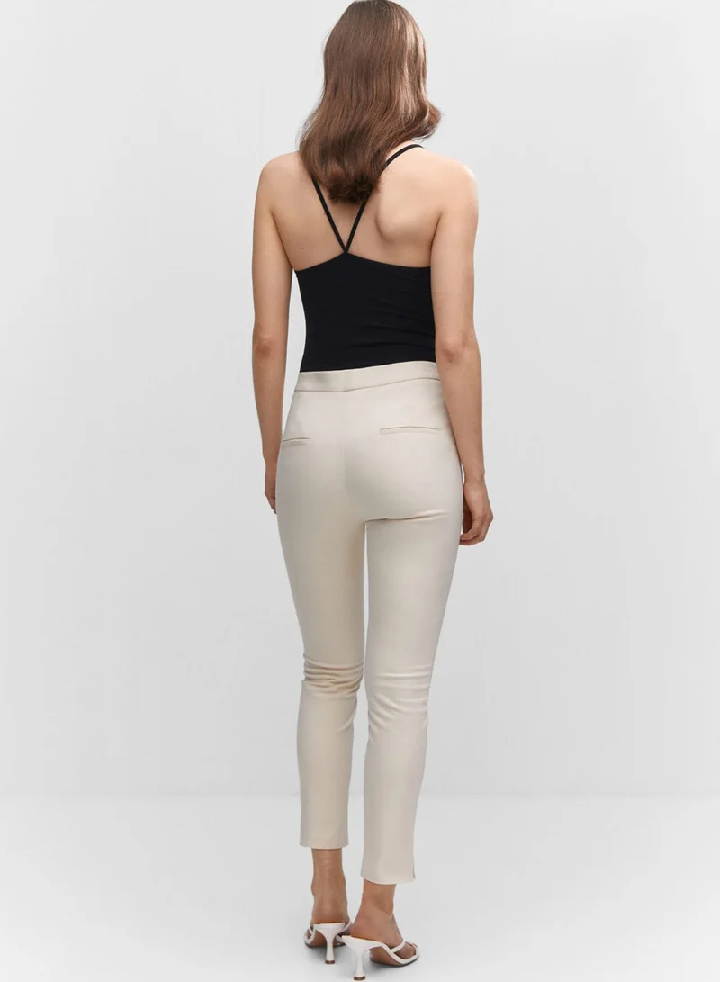 MANGO High Waist Pants