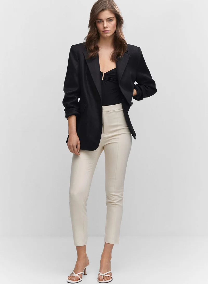 MANGO High Waist Pants