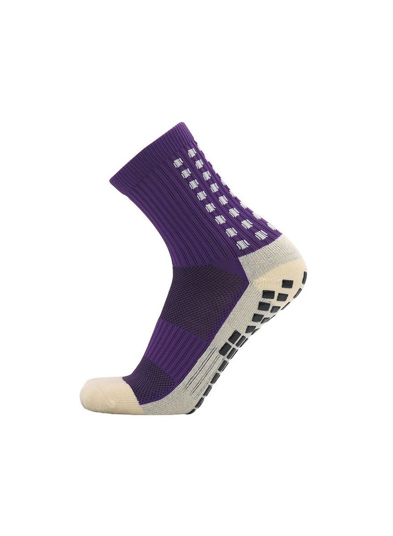 Loquat Anti Slip Mid Calf Sport Socks
