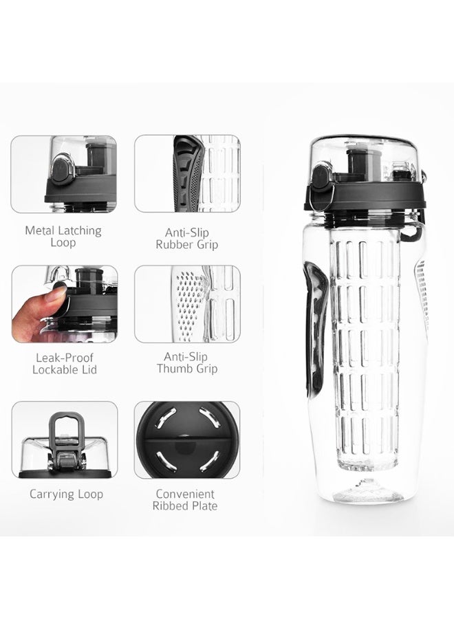 Water Bottle With Infuser Fruit MULTICOLOUR - Image 3