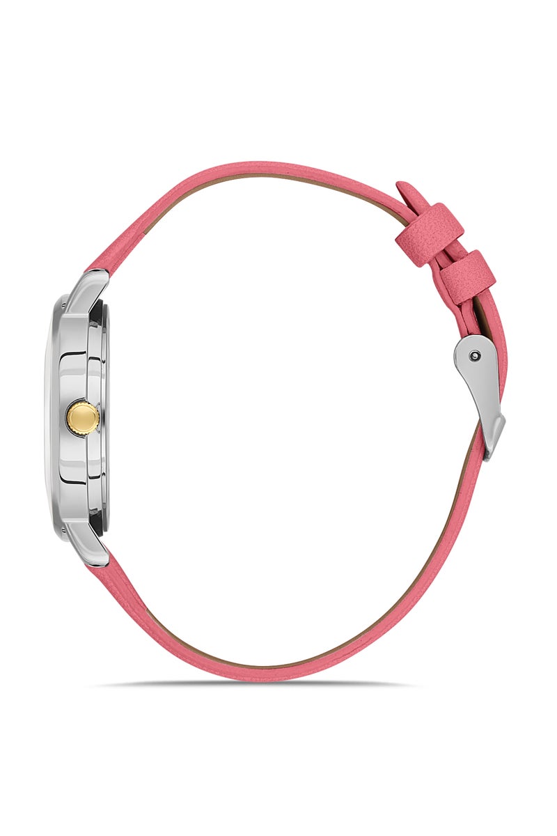 OMAX Women’s Wrist-Watch | Analog | Leather Strap | Elegant Design - Image 2