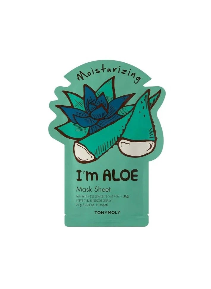 TONYMOLY Tony Moly Aloe Vera Hydrating Face Mask 21g 