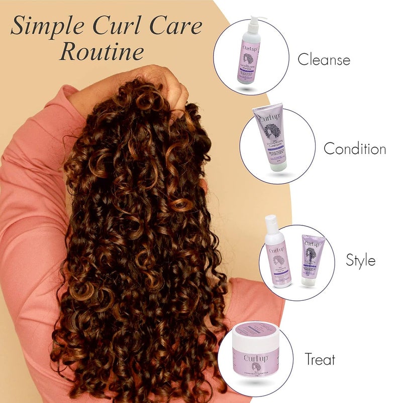 Curl Up Curl Up Advanced Frizz Control Strong Hold Gel 150g  - Image 5