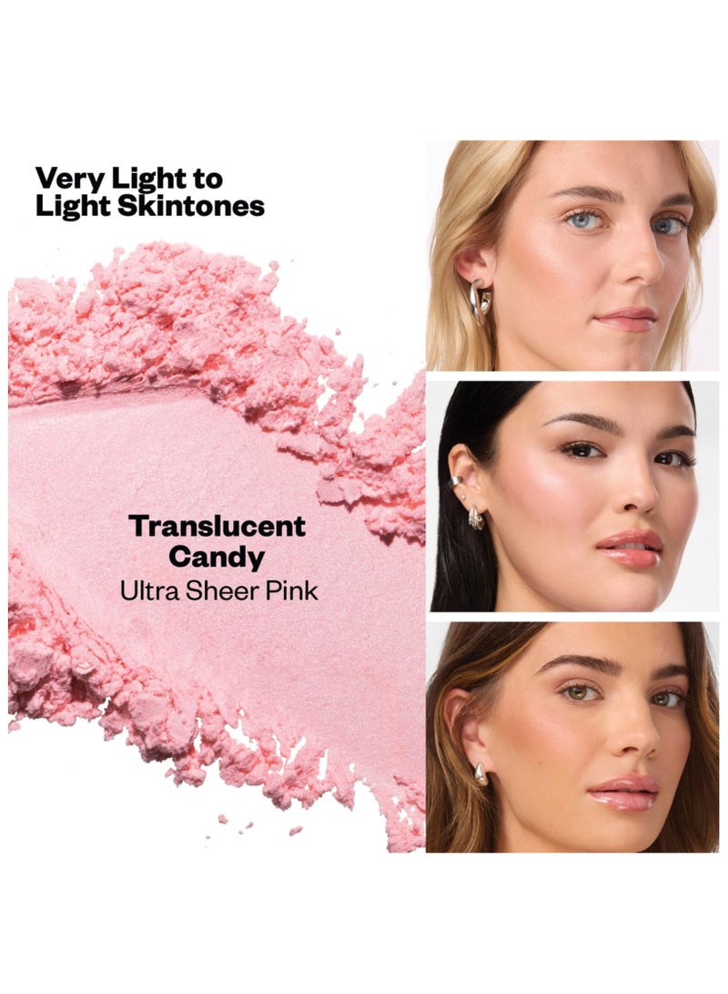 Kosas kosas cloud set translucent loose setting + blurring powder -translucent candy ultra sheer pink  - Image 5