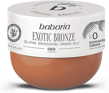 Babaria Coconut Tanning Accelerator Gel SPF0300ml BROWN - Image 1