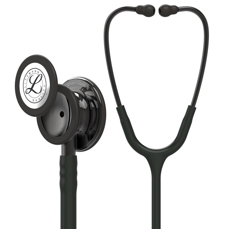 3M Littmann Classic III Stethoscope, Black Tube, 27 Inch - Image 1