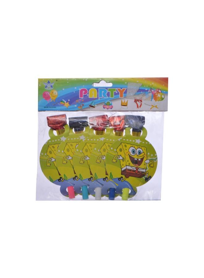 Party Supplies Design  Multi Color 4 Pieces - Image 2