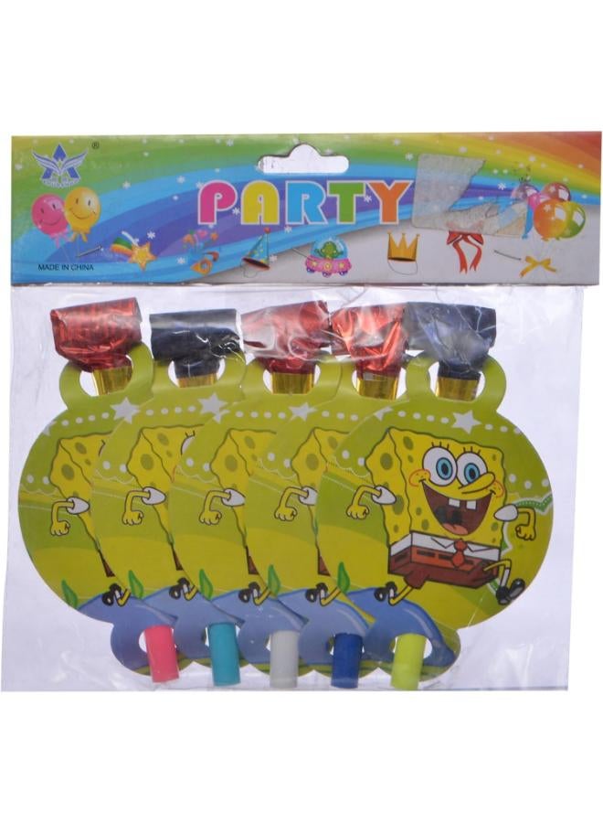 Party Supplies Design  Multi Color 4 Pieces - Image 1