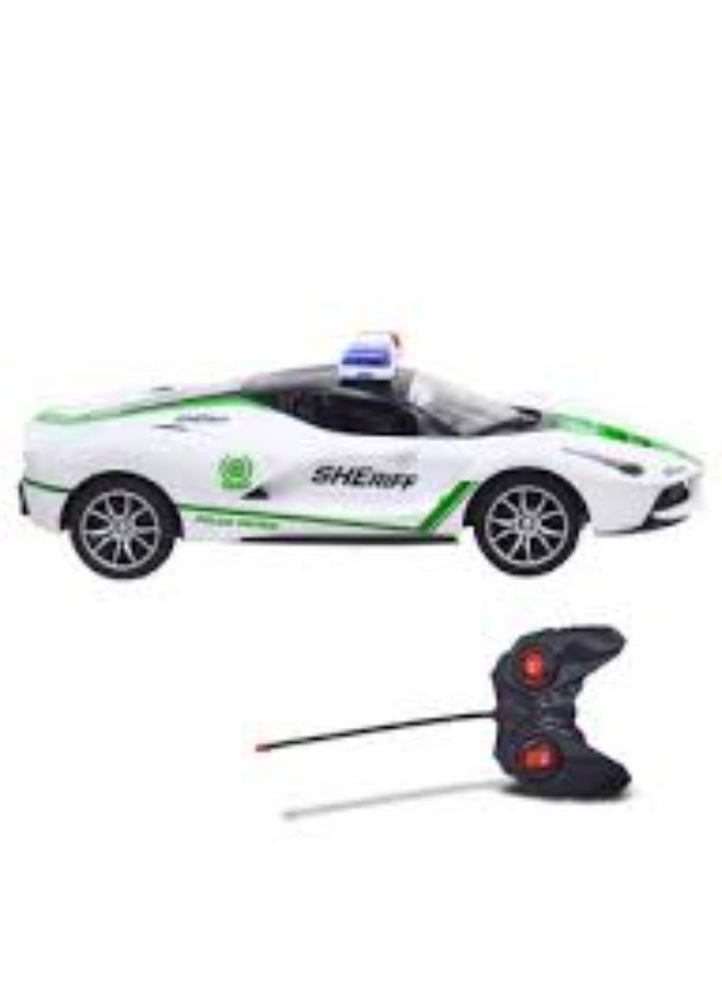 Speed ​​Police Car Toy - 1:22 Scale Model with Openable Doors and Lights - Realistic Detailed Design for Kids - Image 4