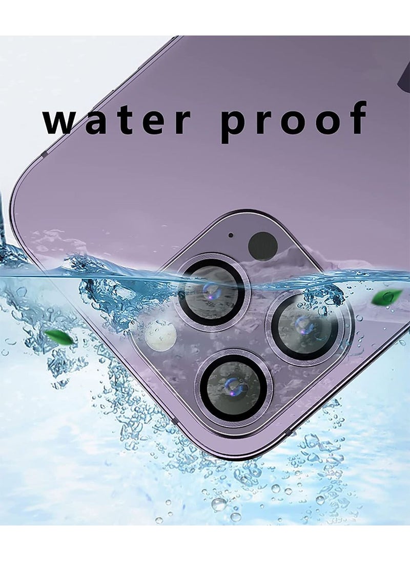 Generic - Camera Lens Protector For iPhone 14 Pro / 14 Pro Max Deep Purple - Image 1