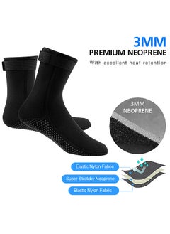 3MM Neoprene Wetsuit Socks, Warm Scuba Diving Socks, Winter Surfing Socks, Thermal Anti Slip Boots, for Spearfishing Swimming Rafting Snorkeling Sailing - pzsku/Z2E610B6FCA57D9D5BE9CZ/45/_/1729671630/ecc5699f-0aa9-49e7-9b85-34c806dfac87