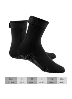 3MM Neoprene Wetsuit Socks, Warm Scuba Diving Socks, Winter Surfing Socks, Thermal Anti Slip Boots, for Spearfishing Swimming Rafting Snorkeling Sailing - pzsku/Z2E610B6FCA57D9D5BE9CZ/45/_/1729671632/bf9a34f4-2eb5-469f-ad5f-d9fcc785f4bf