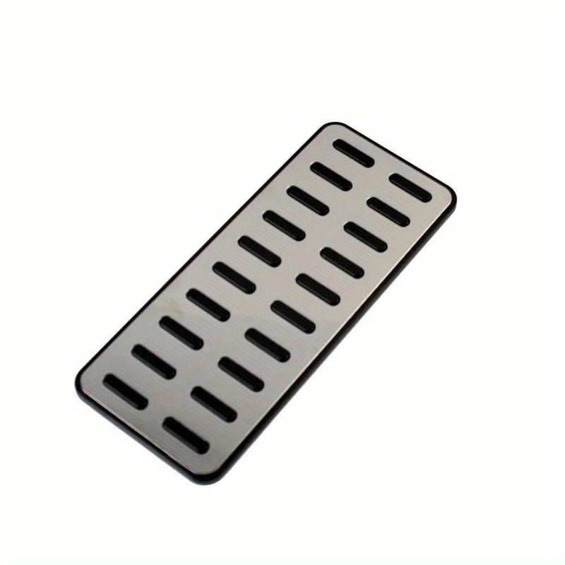 Universal Aluminum Alloy Footrest Pedal Cap Cover For Selected Hyundai Kia Models - Image 1
