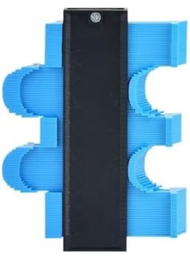 5 Inch Blue Contour Gauge Profile Tool with Adjustable Lock for Irregular Shape Duplicator - Image 2