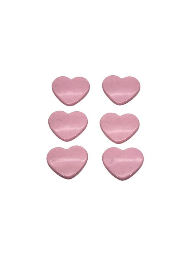 Syga Children'S Safety Pin Protective Equipment Child Safety Pin Cartoon Bear Heart Bow Baby Slobber Towel Pin (Heart Pink) - Image 1