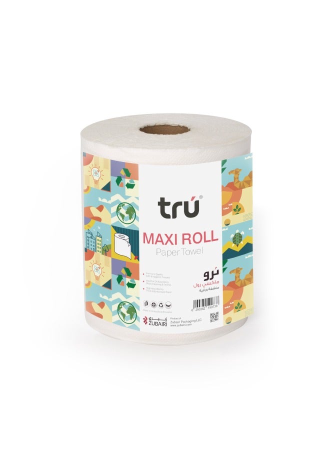 Tru Maxi Roll 550G x 1 Roll white - Image 1