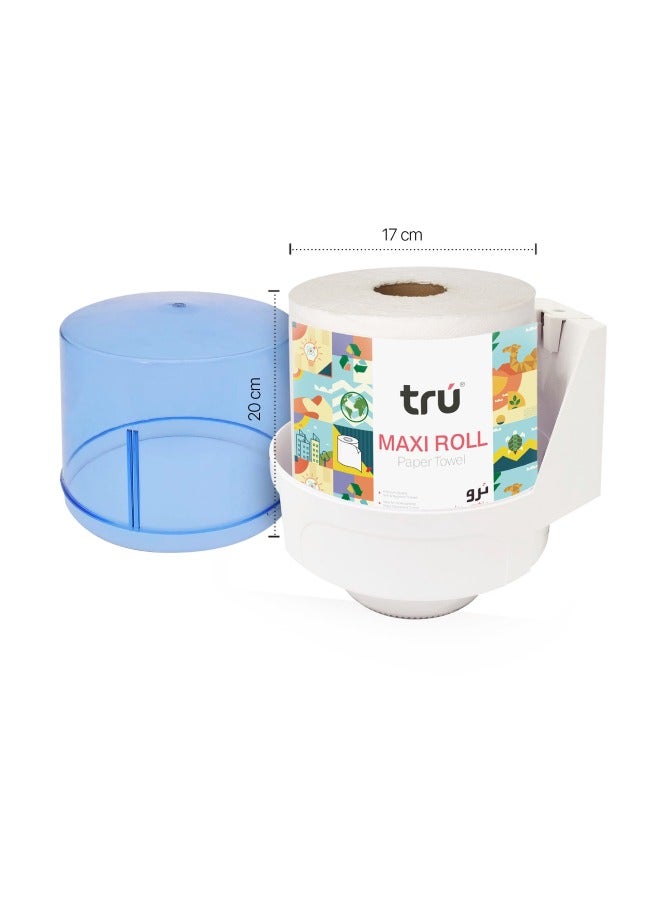 Tru Maxi Roll 550G x 1 Roll white - Image 2