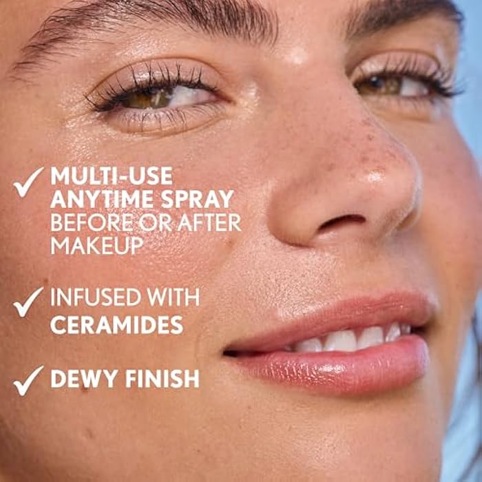 COVERGIRL Clean Fresh Nourishing Milk Spray - 100, Plumping, Moisturizing Face Mist, Dewy Finish, Vegan Formula - Image 3