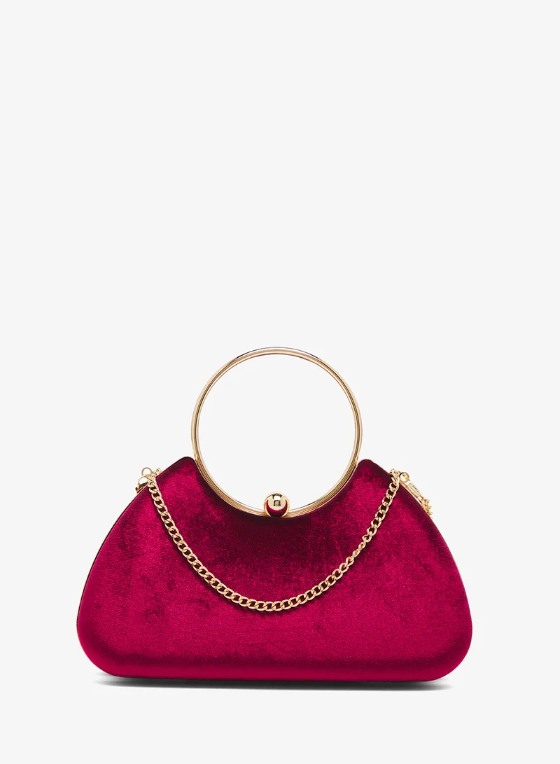 Casual Top Handle Clutch