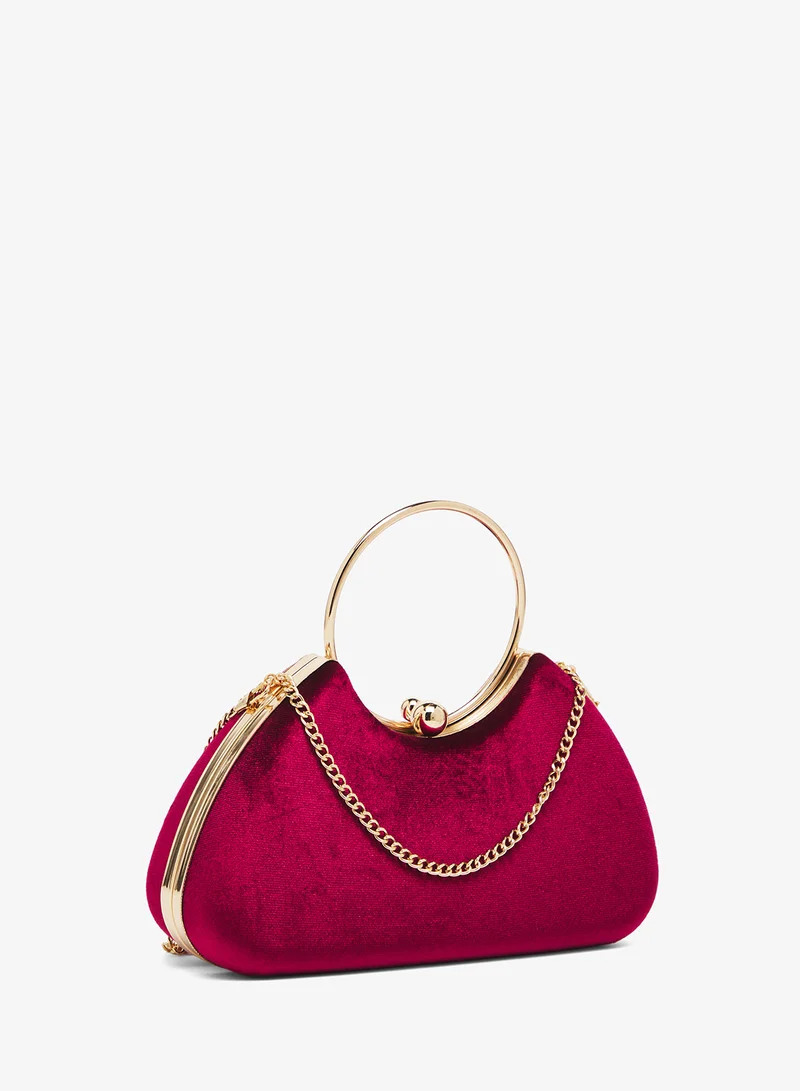 GLAMOROUS Pink Casual Top Handle Clutch for Women | Best Price UAE