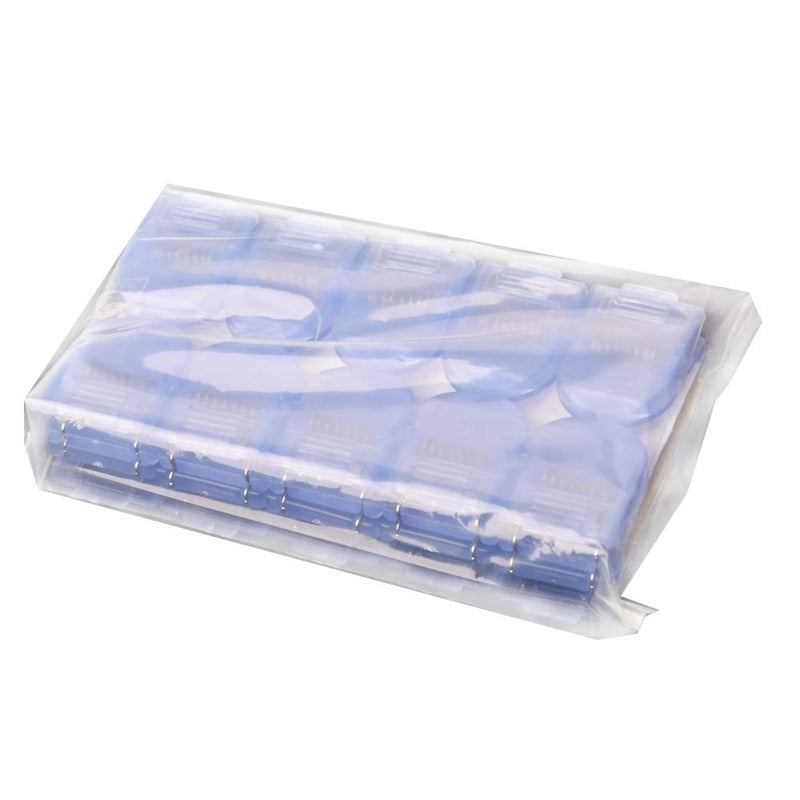 Mike Panel Cubicle Clip for Fabric Panels, Standard Size, 40-Sheet Capacity, Pack of 20, Translucent Blue (CA) - Image 3