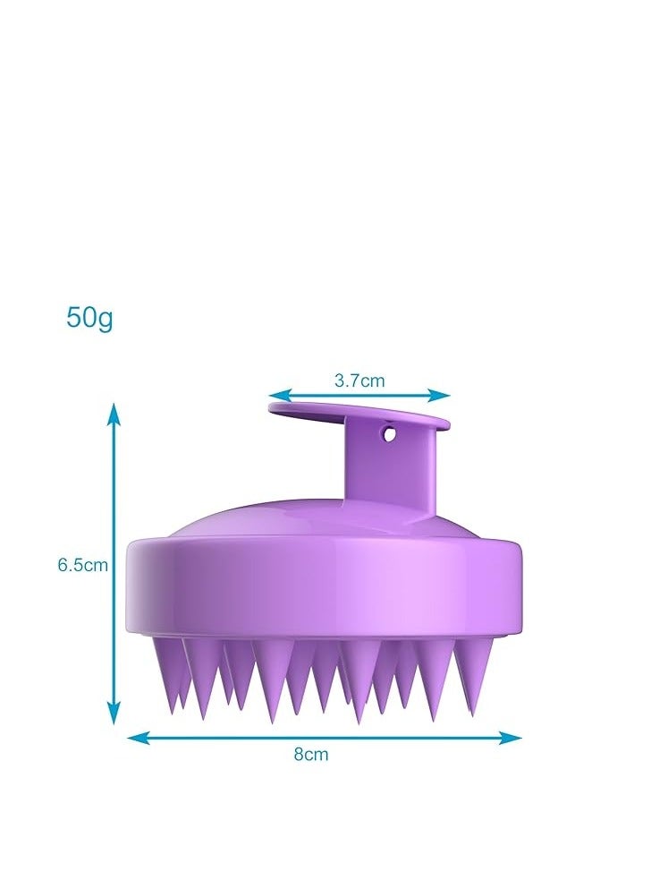 فرشه سيليكون للمساج بنفسجي