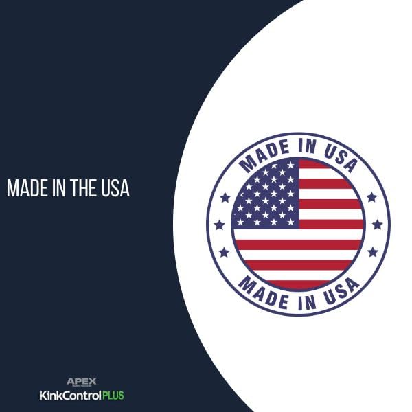 Teknor Apex Kink Control Plus Water Hose 25ft - High Burst Strength and Superior Flexibility Garden Hoses, Outdoor Hose with Kink Resistance, Triple Frame Technology, Made in USA. - Image 5