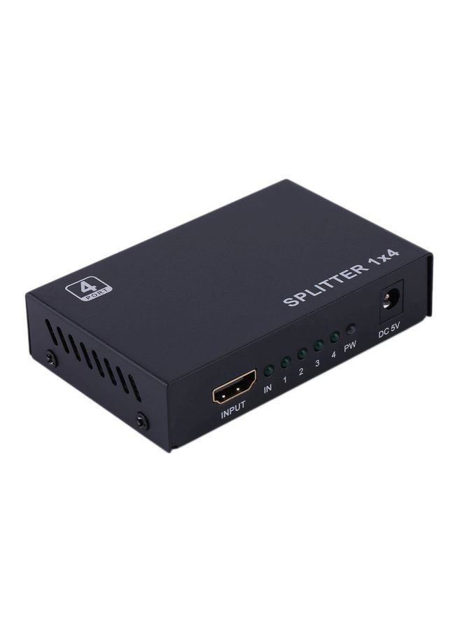 NIBEMINENT 4 Port Hub Repeater Black - Image 4