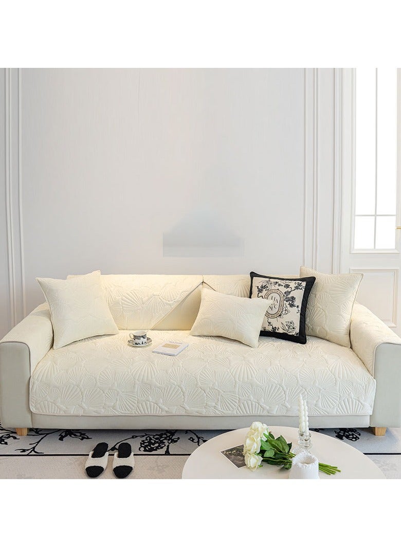 KUYING New Anti Slip Short Plush Sofa Cushion 90-160cm