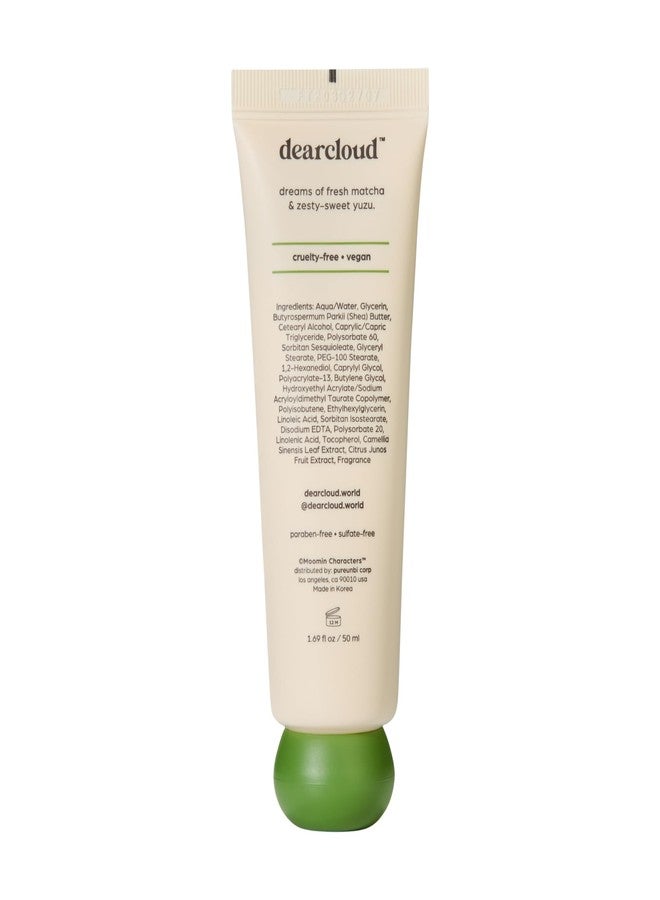 dearcloud Moomin Rescue Butter Hand Cream - Ultra Repair for Dry, Cracked Hands, Shea Butter, Vitamin E, and Vitamin F (Yuzu Matcha) - Image 2