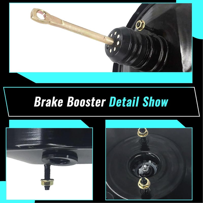 PartsFlow 54-71401 Power Brake Booster for Chevrolet Corvette 1980-1991 5.7L V8 - Image 3