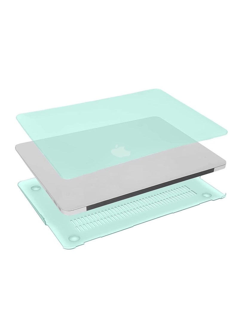 ماركة غير محددة جراب MacBook Pro 13 بوصة 2020 2019 2018 2017 2016 إصدار A2289 A2159 A1989 A1706 A1708 حافظة MacBook Pro صلبة بلاستيكية مع شريط لمس أخضر  - Image 4