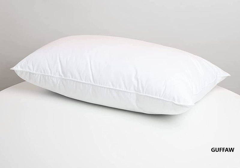 GUFFAW Premium Microfiber Pillow Filler 17"x27" inches (White) Pack of 3 - Image 2
