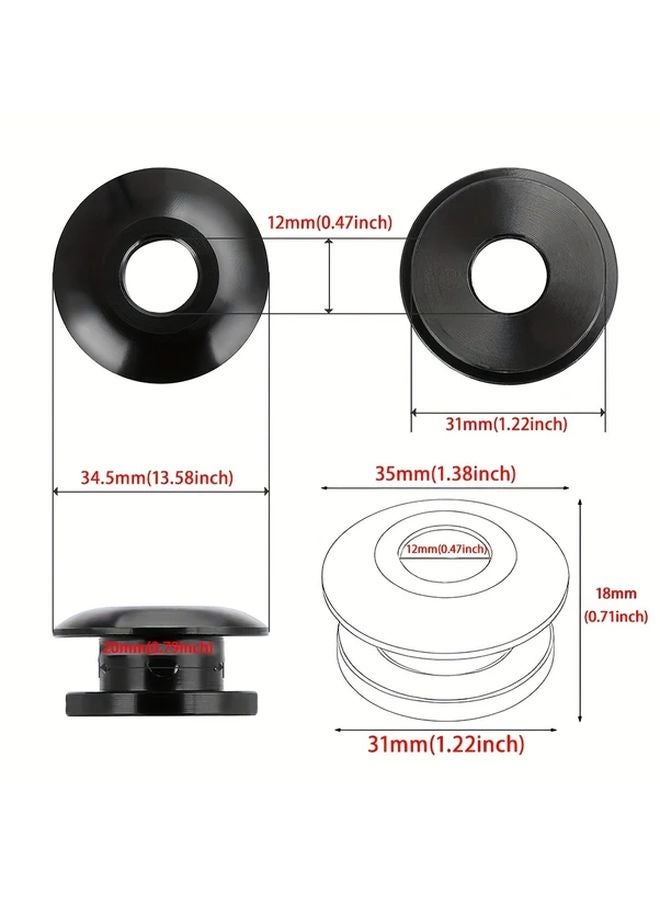 Universal Car Gear Shift Knob Stopper 30g Red Gear Lever Limiter Lock Fixed Base - Image 2