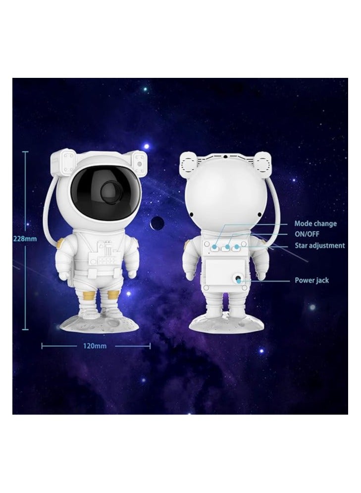 Astronaut Star Projector Night Light with Timer, Remote Control, and 360° Adjustable Design - Perfect for Children, Adults, Baby Bedroom, Party Rooms, and Game Rooms, USB Powered Projector Lamp - Image 3