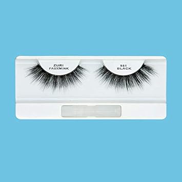 ZURI Fauxmink False Eyelashes XD8D XDimensional Natural False Lashes False Eyelashes Natural Look Thick Eyelashes With Lash Applicator Natural Eyelashes with Glue Mink Eyelashes Style 981 - Image 3
