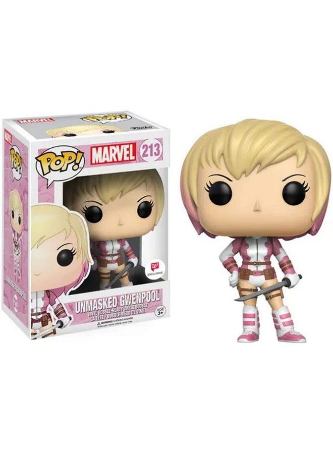 Funko Popfunko Walgreens Exclusive Unmasked Gwenpool 213 Vinyl Bobble Head - Image 3