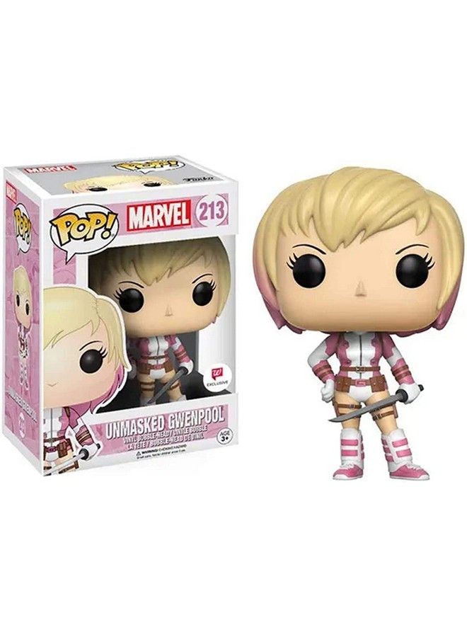 Funko Popfunko Walgreens Exclusive Unmasked Gwenpool 213 Vinyl Bobble Head - Image 2