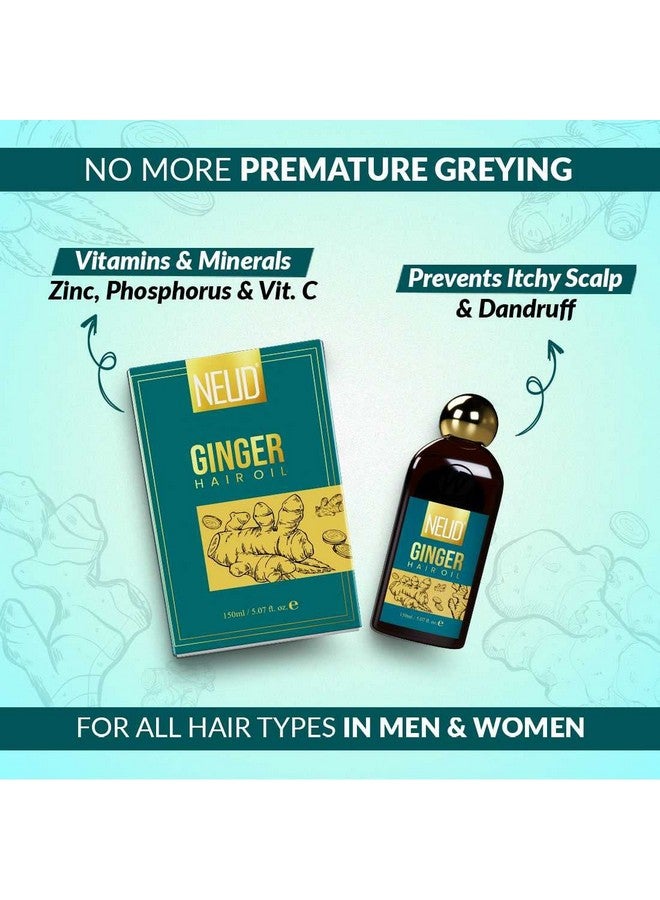 NEUD XPOSE YOURSELF Neud Combo - Ginger Hair Oil And Shampoo For Men & Women - Image 3